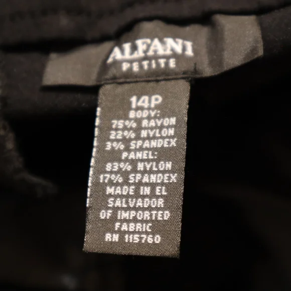 Alfani Petite 14P Ankle Pant Zip Pocket - Picture 10 of 11